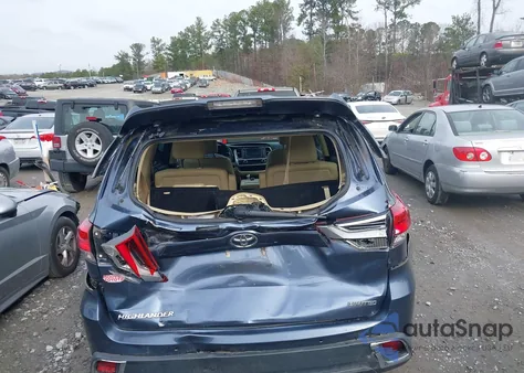 2018 Toyota Highlander Limited z USA, uszkodzony, nr VIN 5TDYZRFH1JS238884